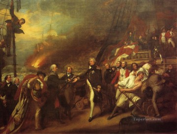 ジョン・シングルトン・コプリー Painting - ダンカン卿の勝利 別名オランダ植民地ニューイングランドのデ・ウィンター提督の降伏 ジョン・シングルトン・コプリー